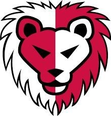 logo løve hvit og rød