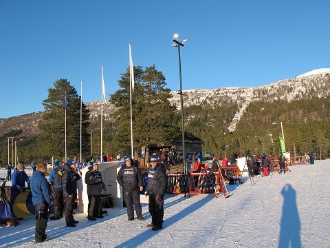 Fin ver på Ullsheim under årets Bendit skiskytterfestival. Foto: Klemet Bø