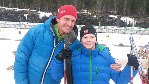Sigbjørn Fænn og Sigurd Fotland Fænn. Foto: Torstein Breivik
