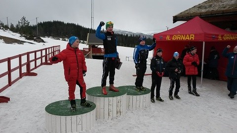 Pallen i klasse G14. Foto: Torstein Breivik