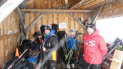 Prepping av ski til LM. Foto. Torstein Breivik