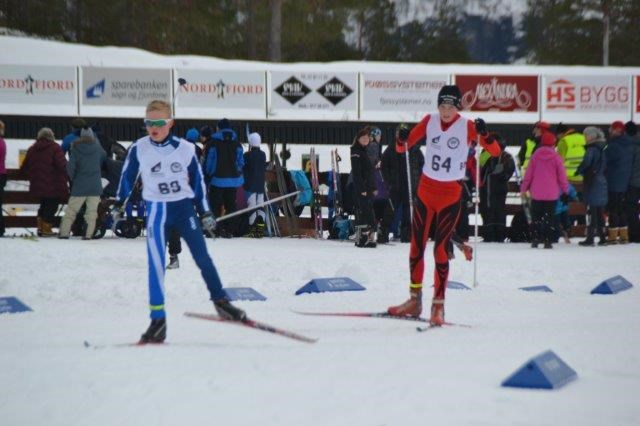 Oskar Guddal Breivik og Lasse Flo Bødal. Foto: Margunn Hjelmeset