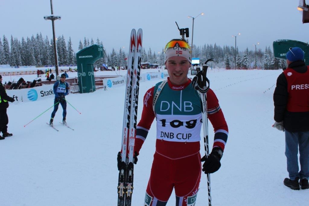 Jarle Midthjell Gjørven fekk sølv i jr. NM. Foto: TSN