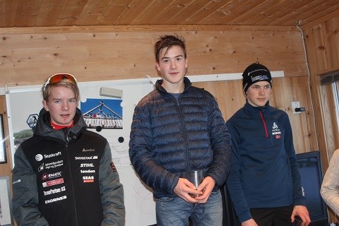 Aksel Mathias Meland vann jaktstarten klasse G15. Foto: Ingrid Meland