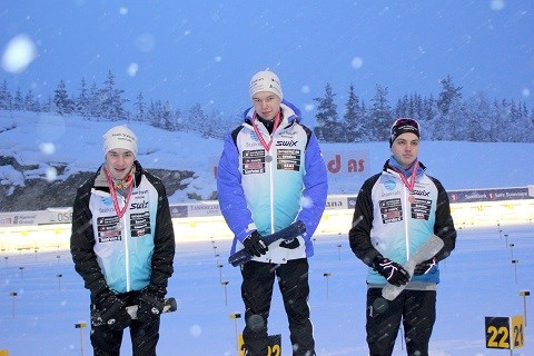 Håkon Midthjell Gjørven vann KM i M17. Foto: Team Statkraft Nordfjord